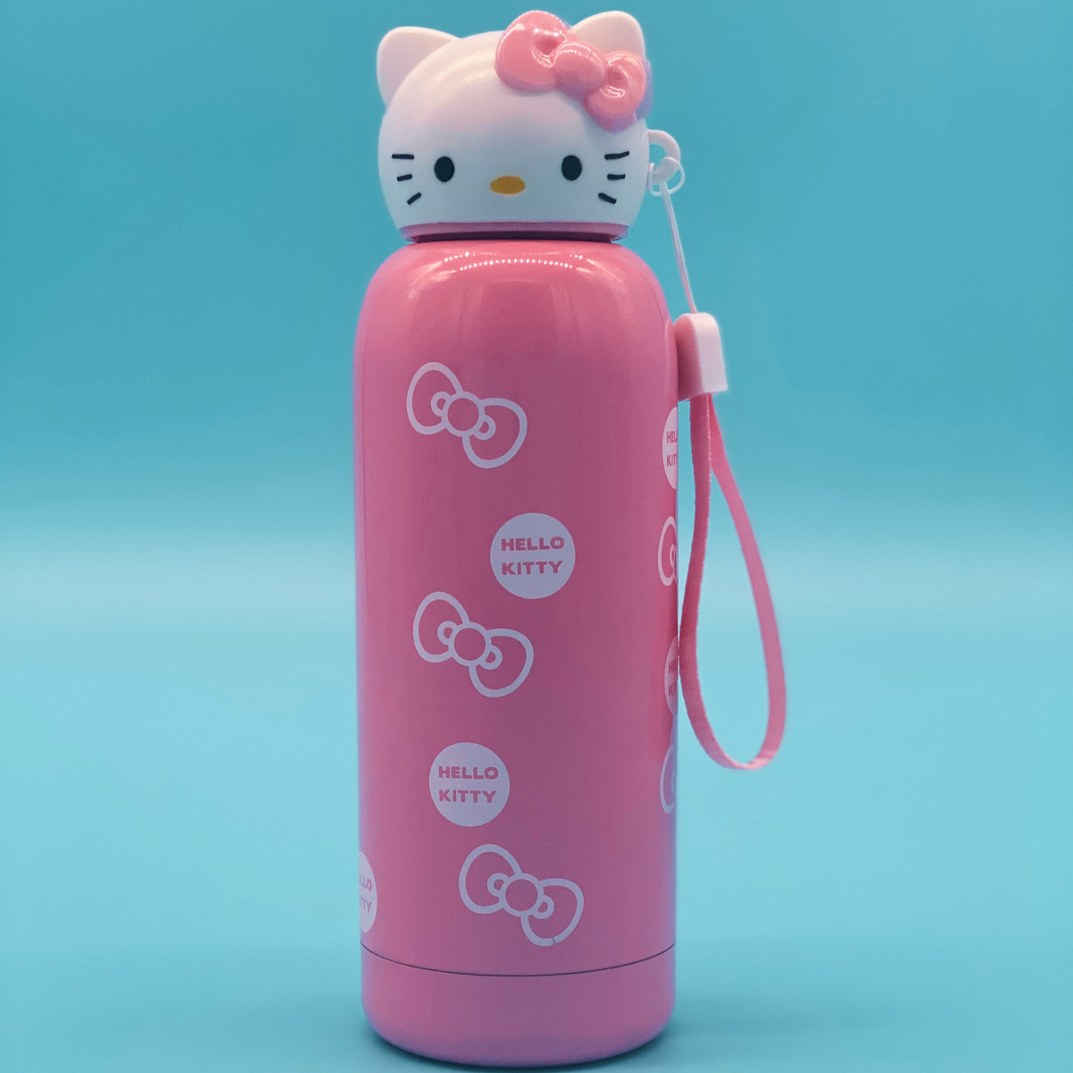 1200ml Sanrio Kuromi Hello Kitty Thermos Bottle Sippy Water Cup Vacuum  Flask Kawaii Stainless Steel High Capacity Insulated Mug